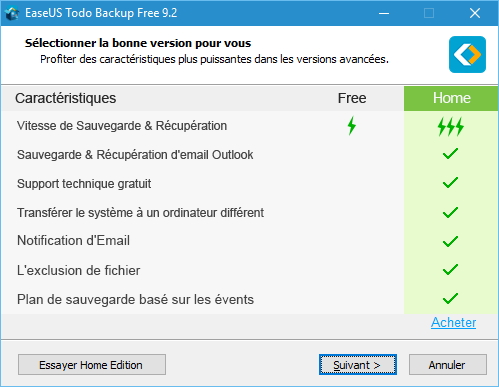 EaseUS Todo Backup